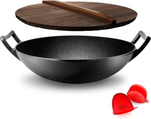 Wokpfanne NutriChef Gusseisen